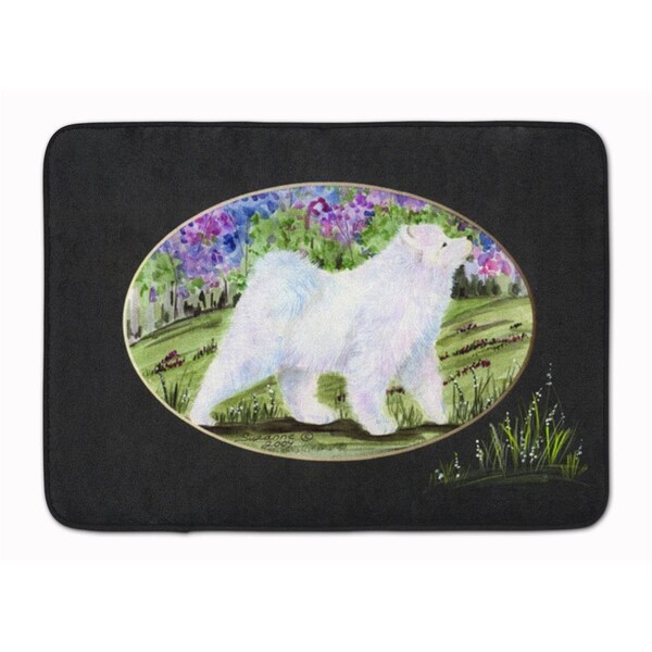 Carolines Treasures Samoyed Machine Washable Memory Foam Mat SS8059RUG - main